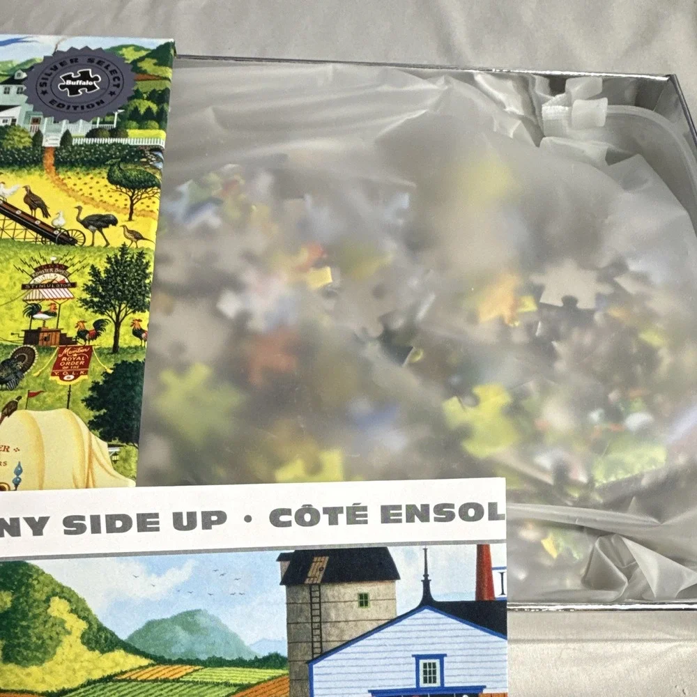 Buffalo Games Silver Select Charles Wysocki Farm 1000-Piece Jigsaw Puzzle